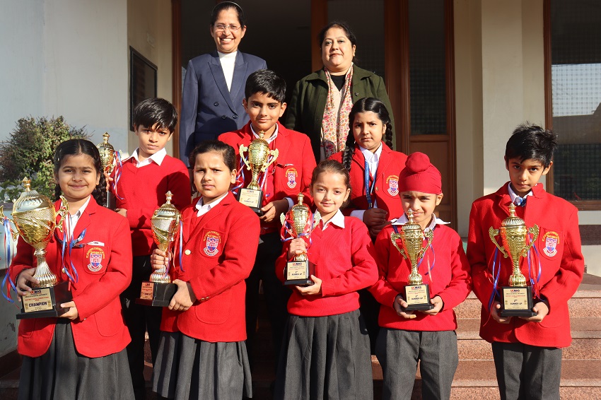 OUTSTANDING PERFORMANCE IN ABACUS AND MENTAL ARITHMETIC DISTRICT LEVEL COMPETITION